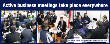 Active business meeting take place everywhere